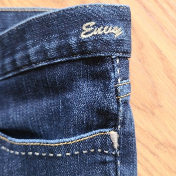 NEW VINTAGE Y2K GOLDSIGN ENVY JEANS ULTRA LOW RISE STRAIGHT LEG STRETCH DENIM 29 - Picture 6 of 8